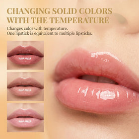 ZOYYE lipstick with cap off demonstrating easy twist-up application for quick use