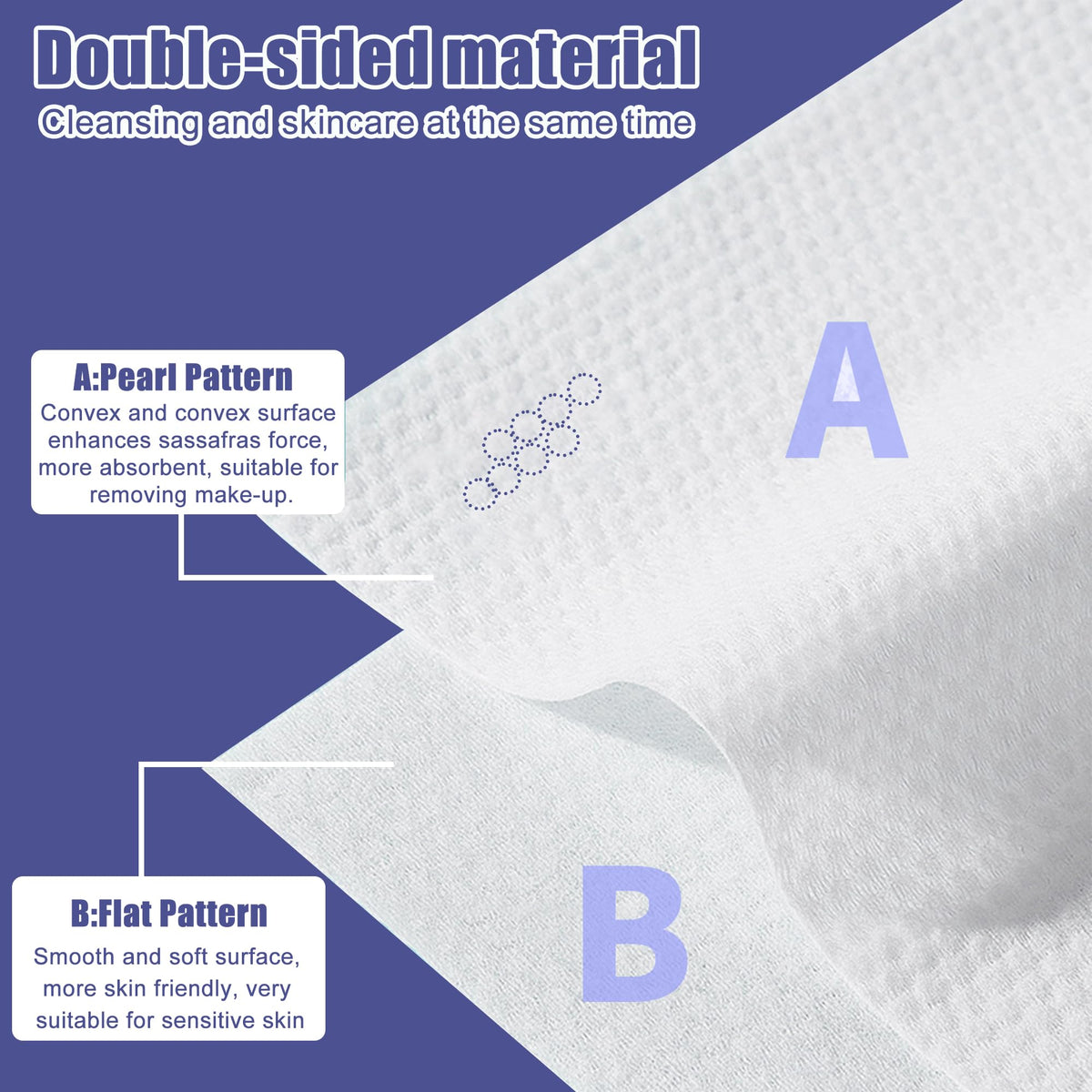 ZPCO close-up of rayon texture highlighting softness and absorbency