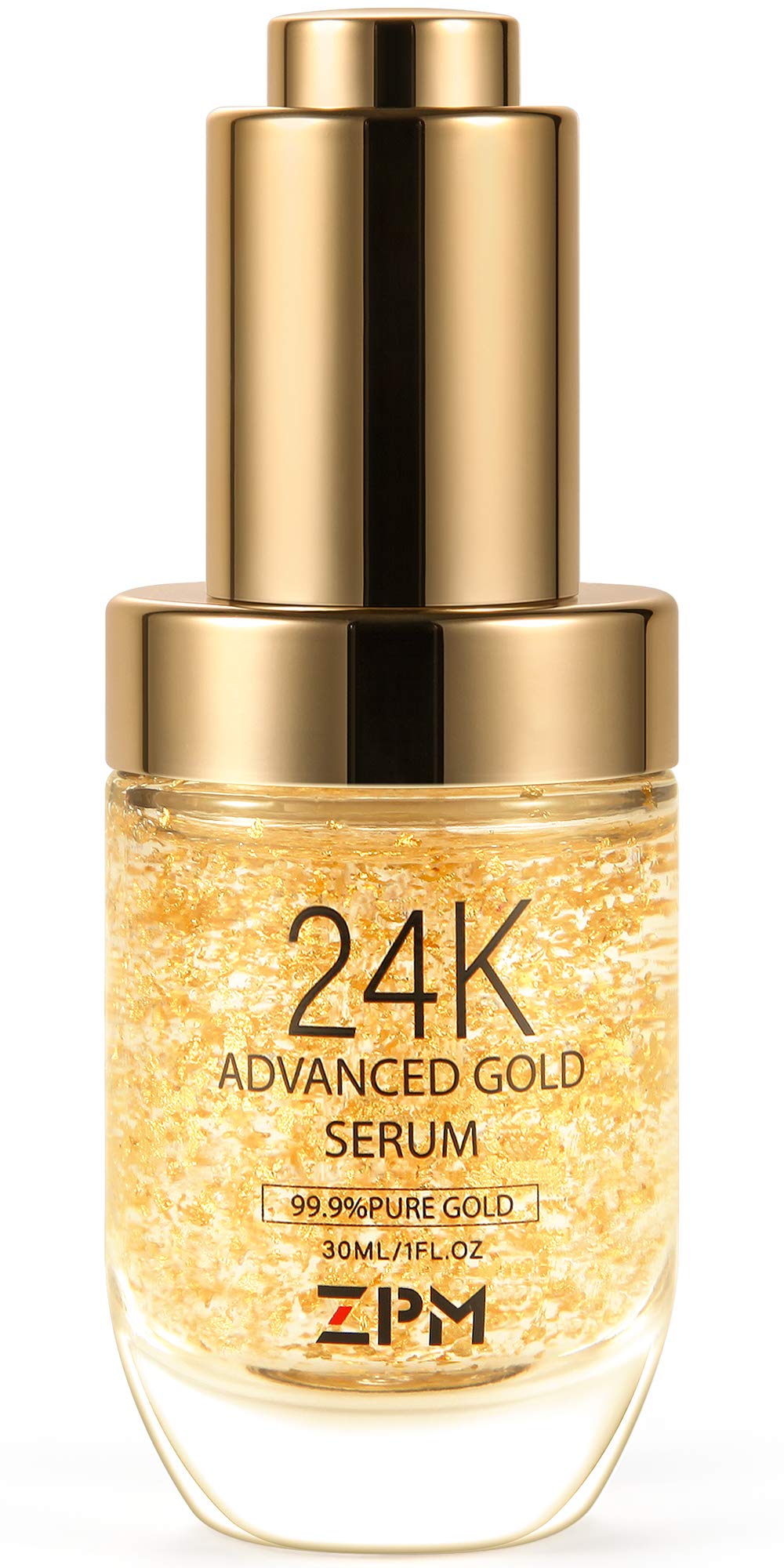 ZPM front bottle view showing packaging and brand, highlights luxurious hydration benefit