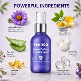 ZRRTXV Reunoa texture closeup highlighting lightweight serum that absorbs without greasiness
