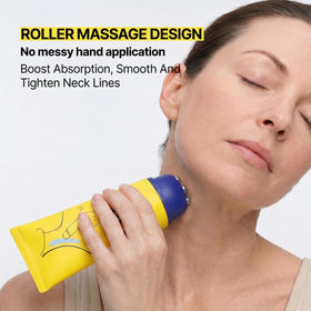 Z:SEA close-up of the built-in roller demonstrating gentler hands-free application