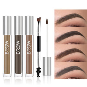 ZSSEMEI before and after brows showing fuller, natural-looking definition