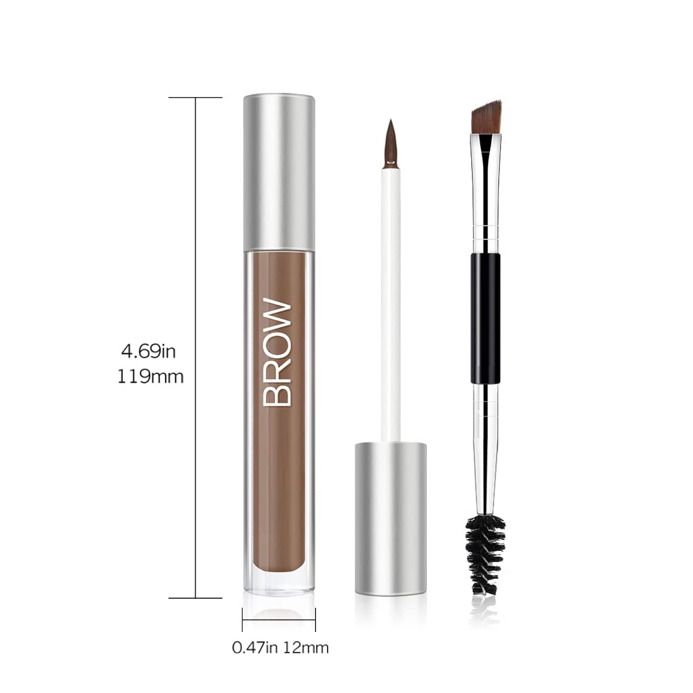 ZSSEMEI kit inside makeup bag, convenient and long-lasting brow solution