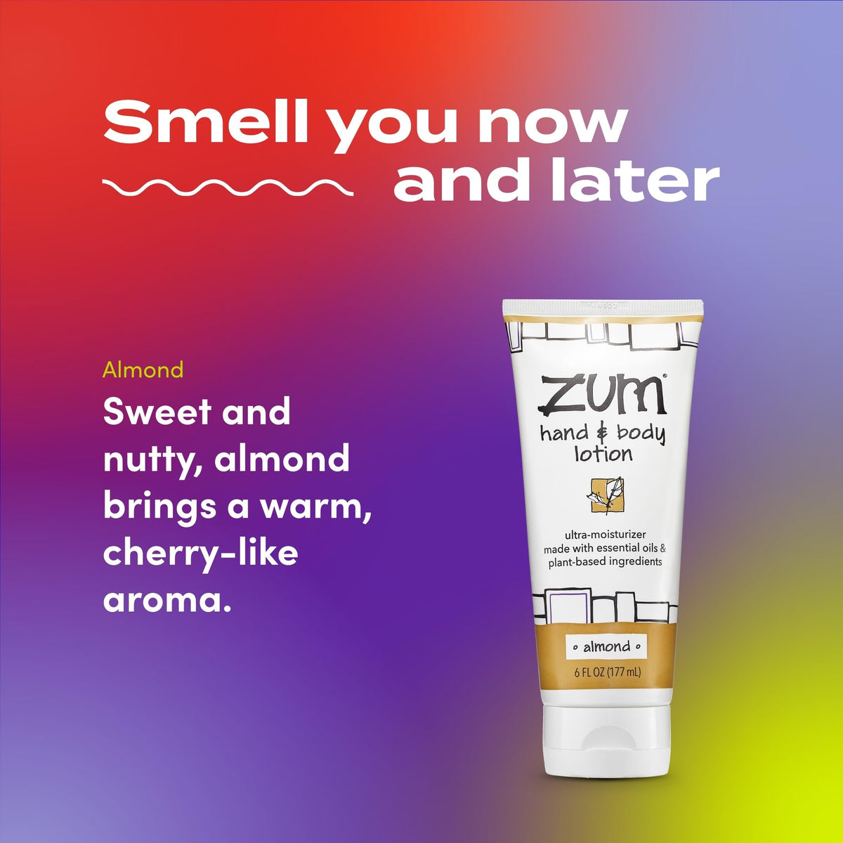 Zum lotion texture close-up showing creamy non-greasy finish