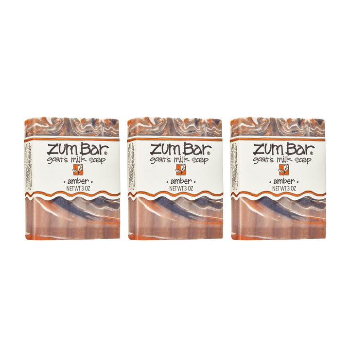 Zum Amber front packaging showing three bars and brand clarity for easy selection