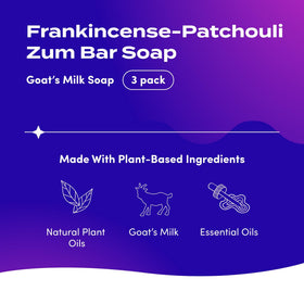 Zum ingredient label close-up highlighting natural oils benefits