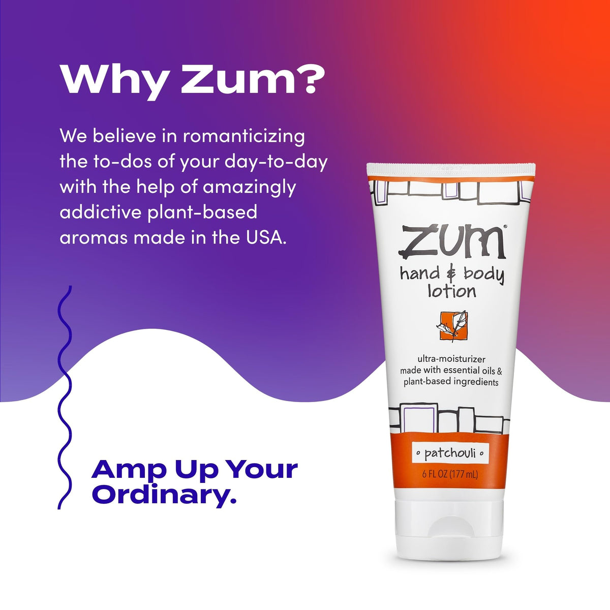 Zum bottle on bathroom shelf lifestyle scene showing daily routine convenience benefit