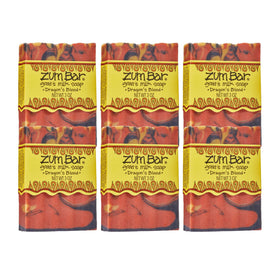 Zum Dragon's Blood front packaging showing the branded bar and scent