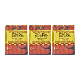 Zum Dragon's Blood front packaging showing bar and brand benefit of artisan appeal