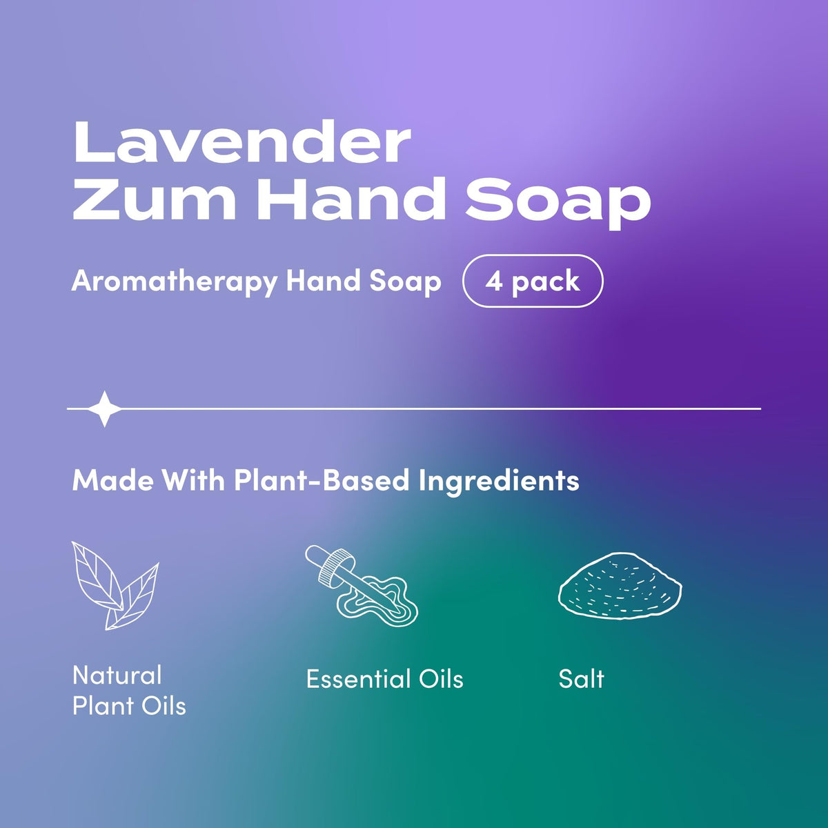 Zum pump dispensing creamy lather demonstrating effective gentle cleansing