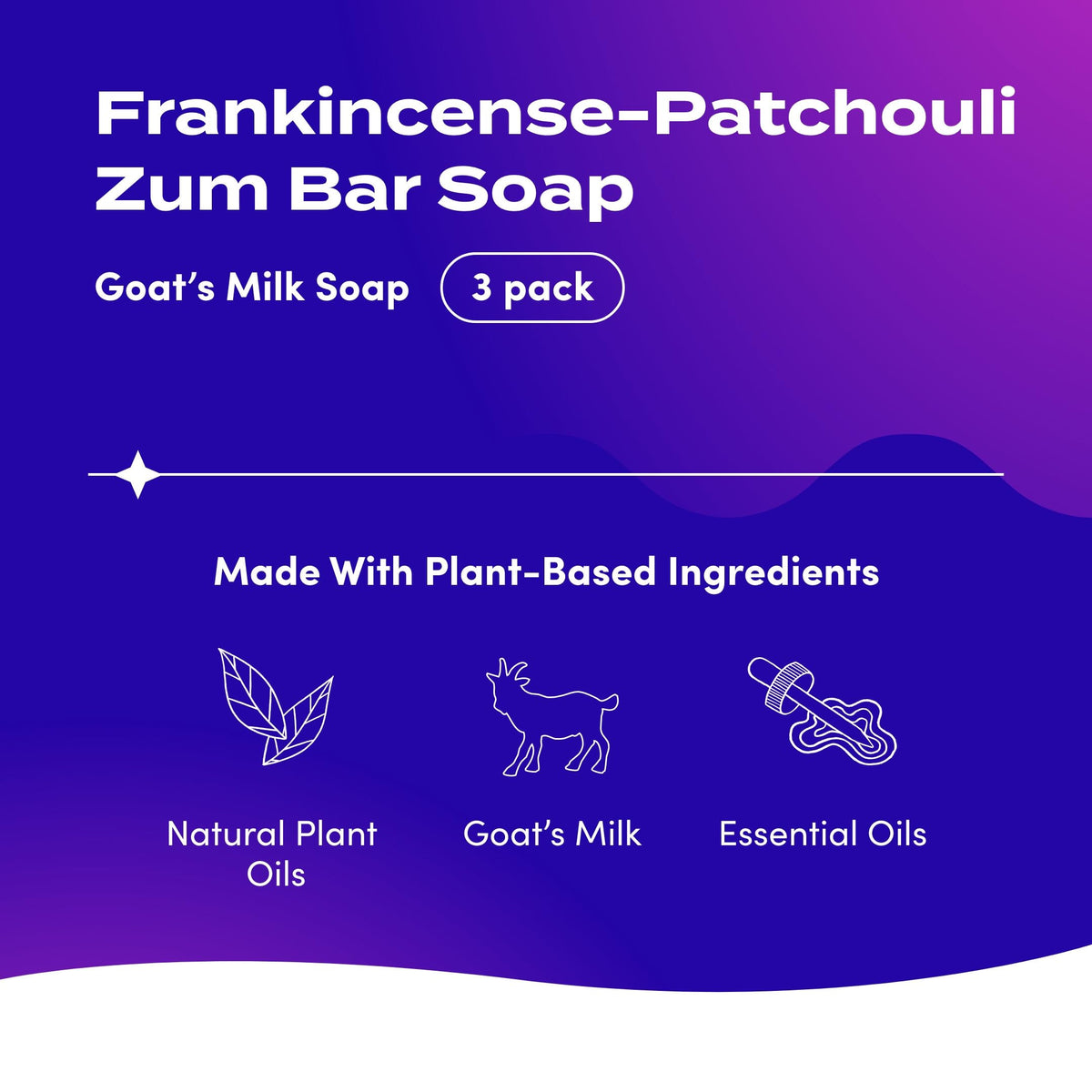 Close-up of Zum soap bar texture highlighting creamy goat's milk and oils