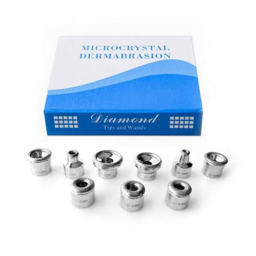 Zuou front packaging showing nine replacement diamond tips and compatibility benefits