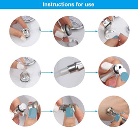 Zuou precision tip treating nose area showing targeted pore and debris removal