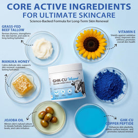 ZUZOKKAHA applied as overnight mask on face showing deep moisture recovery
