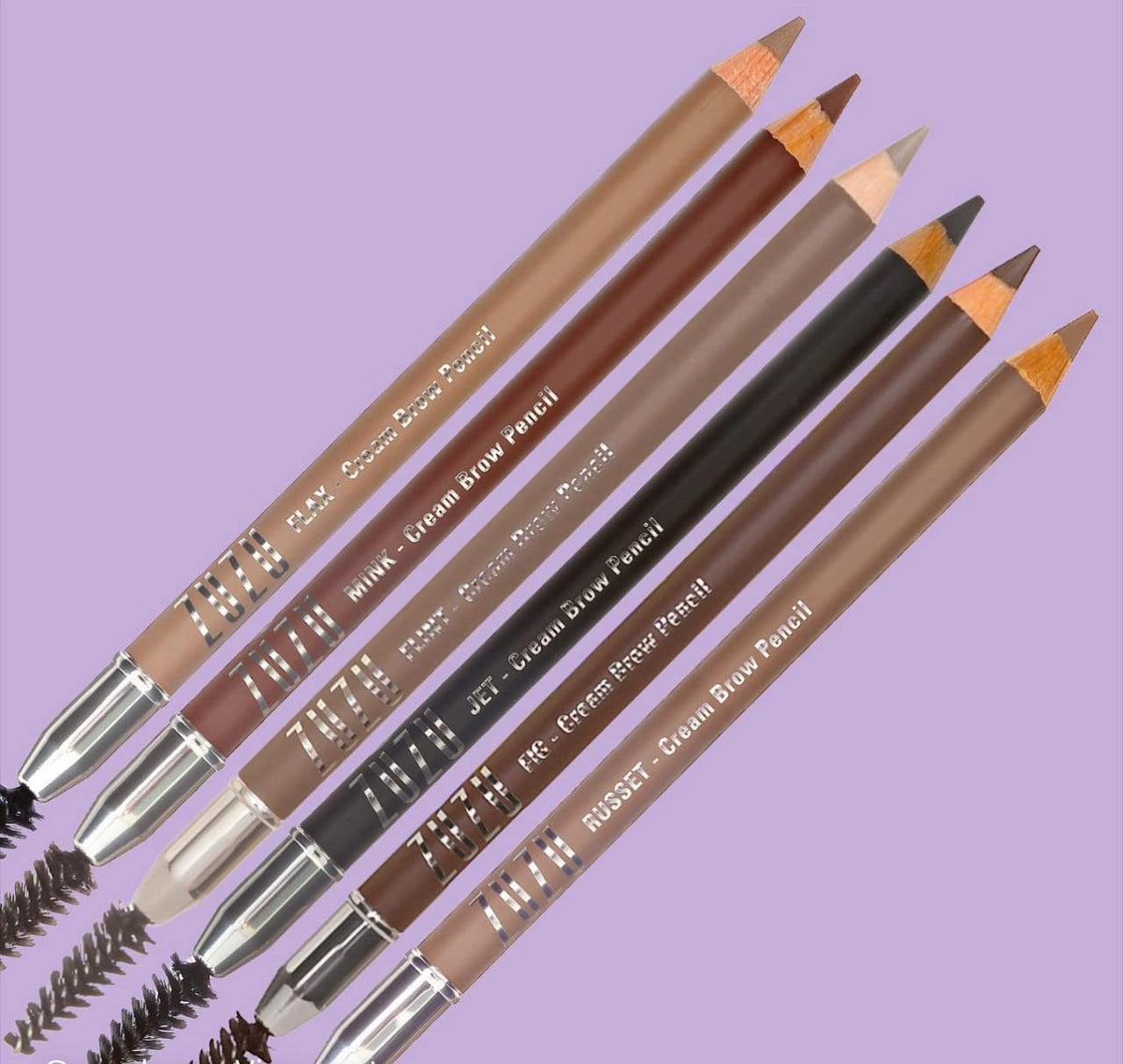 Zuzu Luxe brow being filled for natural-looking definition benefit