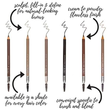 Zuzu Luxe pencil in hand to show compact size for travel convenience