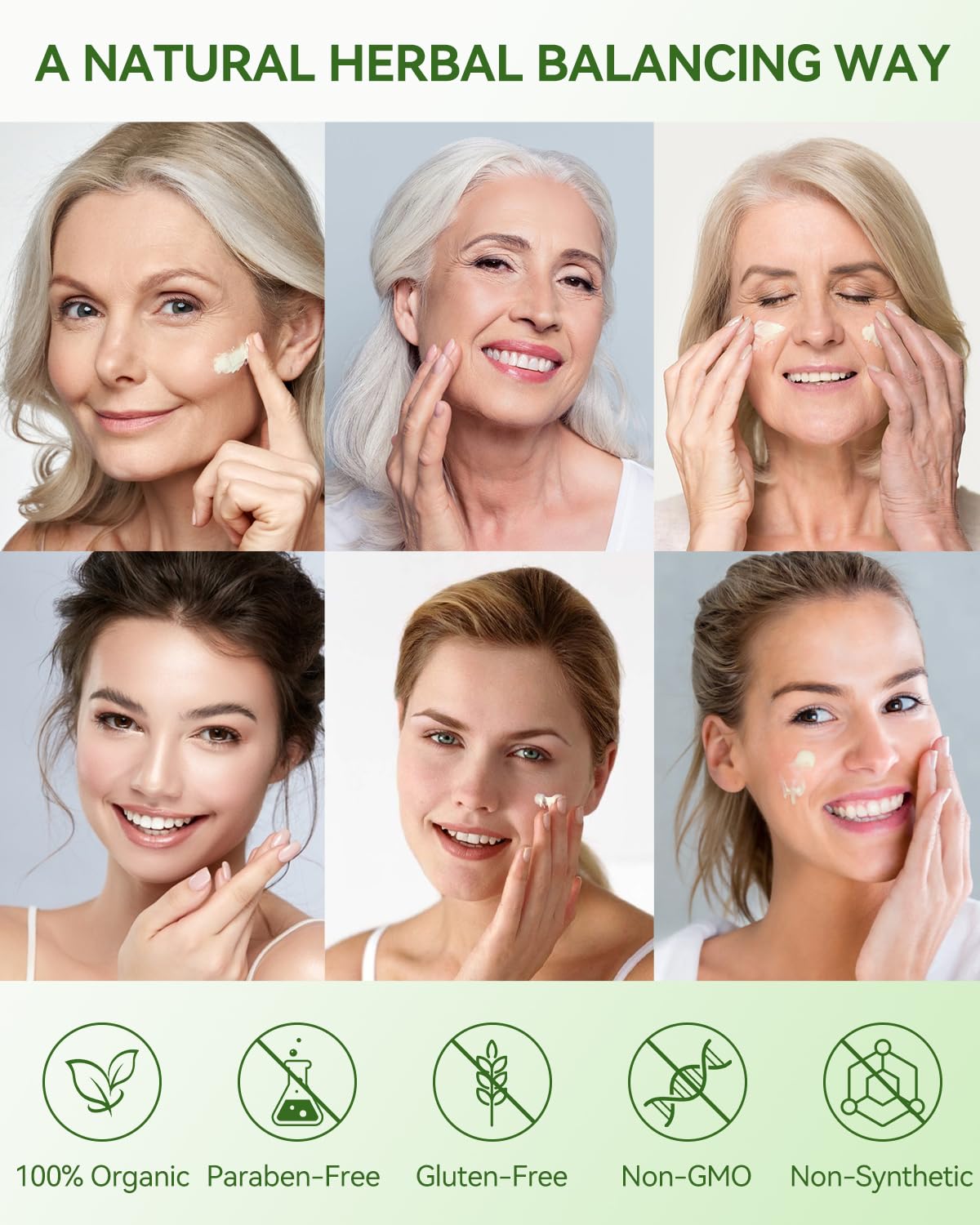 Zuzuxia applied to abdomen demonstrating gentle daily use and soothing benefit