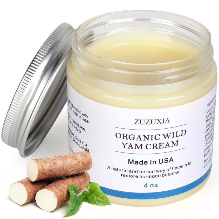 Zuzuxia front jar view showing clean organic packaging and quick absorption benefit