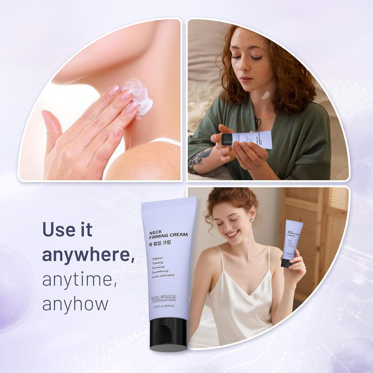 ZZILME ingredients display with peptides and hyaluronic acid benefits