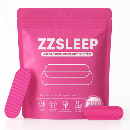 ZZSLEEP front packaging showing 220-count and two sizes, clear product benefit
